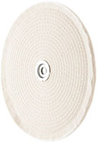 Value Collection 10 Inch (in) Diameter and 1/4 Inch (in) Thickness Hard Density Unmounted Buffing Polishing Wheel (66999335)