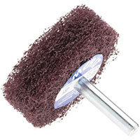 Merit Abrasives 2 Inch (in) Diameter Medium Mounted Scrubber Buffing Wheel (72371693)
