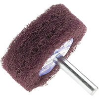 Merit Abrasives 2 Inch (in) Diameter Medium Mounted Scrubber Buffing Wheel (72371719)