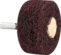 Merit Abrasives 2 Inch (in) Diameter Medium Mounted Scrubber Buffing Wheel (84525377)
