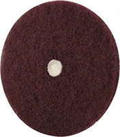Merit Abrasives 5 Inch (in) Diameter Medium Mounted Scrubber Buffing Wheel (84525443)