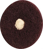 Merit Abrasives 3 Inch (in) Diameter Medium Mounted Scrubber Buffing Wheel (84525450)