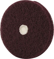 Merit Abrasives 4 Inch (in) Diameter Medium Mounted Scrubber Buffing Wheel (84525484)