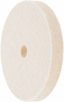 Value Collection 4 Inch (in) Diameter and 1/2 Inch (in) Thickness Medium Density Unmounted Buffing Polishing Wheel (91070128)