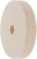 Value Collection 3 Inch (in) Diameter and 1/2 Inch (in) Thickness Hard Density Unmounted Buffing Polishing Wheel (91070144)