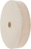 Value Collection 4 Inch (in) Diameter and 3/4 Inch (in) Thickness Hard Density Unmounted Buffing Polishing Wheel (91070201)