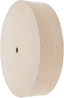 Value Collection 8 Inch (in) Diameter and 2 Inch (in) Thickness Hard Density Unmounted Buffing Polishing Wheel (91070268)