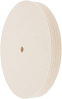 Value Collection 8 Inch (in) Diameter and 1 Inch (in) Thickness Medium Density Unmounted Buffing Polishing Wheel (91070300)