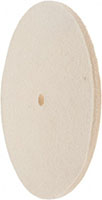 Value Collection 8 Inch (in) Diameter and 1/4 Inch (in) Thickness Hard Density Unmounted Buffing Polishing Wheel (91070367)