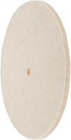 Value Collection 8 Inch (in) Diameter and 1/4 Inch (in) Thickness Soft Density Unmounted Buffing Polishing Wheel (91070383)
