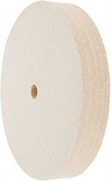 Value Collection 6 Inch (in) Diameter and 1 Inch (in) Thickness Medium Density Unmounted Buffing Polishing Wheel (91070433)