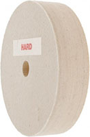 Value Collection 4 Inch (in) Diameter and 1 Inch (in) Thickness Hard Density Unmounted Buffing Polishing Wheel (91070540)