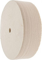 Value Collection 6 Inch (in) Diameter and 2 Inch (in) Thickness Soft Density Unmounted Buffing Polishing Wheel (91070581)