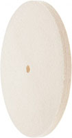 Value Collection 8 Inch (in) Diameter and 1/2 Inch (in) Thickness Medium Density Unmounted Buffing Polishing Wheel (91070599)