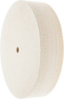Value Collection 8 Inch (in) Diameter and 2 Inch (in) Thickness Soft Density Unmounted Buffing Polishing Wheel (91070607)