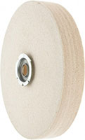 Value Collection 6 Inch (in) Diameter and 1 Inch (in) Thickness Hard Density Unmounted Buffing Polishing Wheel (91070722)