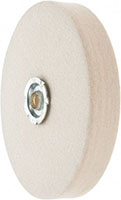 Value Collection 6 Inch (in) Diameter and 1 Inch (in) Thickness Medium Density Unmounted Buffing Polishing Wheel (91070730)