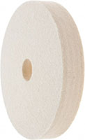Value Collection 6 Inch (in) Diameter and 1 Inch (in) Thickness Soft Density Unmounted Buffing Polishing Wheel (91070748)