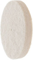 Value Collection 2 Inch (in) Diameter and 1/4 Inch (in) Thickness Medium Density Unmounted Buffing Polishing Wheel (91070847)