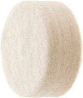 Value Collection 1-1/2 Inch (in) Diameter and 1/2 Inch (in) Thickness Hard Density Unmounted Buffing Polishing Wheel (91070854)