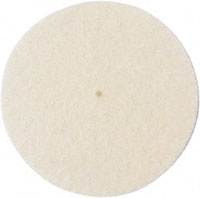 Value Collection 2 Inch (in) Diameter and 1/4 Inch (in) Thickness Hard Density Unmounted Buffing Polishing Wheel (91070839)