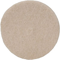 Value Collection 1-1/2 Inch (in) Diameter and 1/4 Inch (in) Thickness Medium Density Unmounted Buffing Polishing Wheel (91070888)