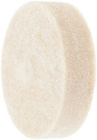 Value Collection 1 Inch (in) Diameter and 1/4 Inch (in) Thickness Medium Density Unmounted Buffing Polishing Wheel (91070896)