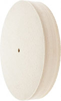 Value Collection 12 Inch (in) Diameter and 2 Inch (in) Thickness Medium Density Unmounted Buffing Polishing Wheel (91070938)