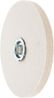 Value Collection 6 Inch (in) Diameter and 1/2 Inch (in) Thickness Soft Density Unmounted Buffing Wheel (91071092)