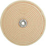 Dico 8 Inch (in) Diameter and 1/2 Inch (in) Thickness Spiral Sewn Unmounted Buffing Wheel (00533463)