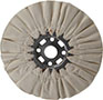 Divine Brothers Co. 10 Inch (in) Diameter and 1/2 Inch (in) Thickness Ventilated Bias Cut Unmounted Buffing Wheel (00534768)