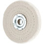 Value Collection 4 Inch (in) Diameter and 1/2 Inch (in) Thickness Hard Density Unmounted Buffing Polishing Wheel (66998840)