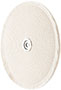 Value Collection 10 Inch (in) Diameter and 1/4 Inch (in) Thickness Hard Density Unmounted Buffing Polishing Wheel (66999335)