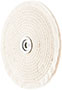 Value Collection 8 Inch (in) Diameter and 1/4 Inch (in) Thickness Hard Density Unmounted Buffing Polishing Wheel (66999343)