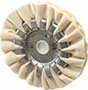 4 Inch (in) Diameter and 1/2 Inch (in) Thickness Bias Cut Unmounted Buffing Wheel (77750339)
