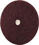 Merit Abrasives 5 Inch (in) Diameter Medium Mounted Scrubber Buffing Wheel (84525443)