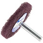 Merit Abrasives 2 Inch (in) Diameter Medium Mounted Scrubber Buffing Wheel (84525518)