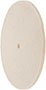 Value Collection 8 Inch (in) Diameter and 1/4 Inch (in) Thickness Soft Density Unmounted Buffing Polishing Wheel (91070383)