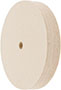 Value Collection 6 Inch (in) Diameter and 1 Inch (in) Thickness Soft Density Unmounted Buffing Polishing Wheel (91070441)