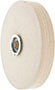 Value Collection 6 Inch (in) Diameter and 1 Inch (in) Thickness Hard Density Unmounted Buffing Polishing Wheel (91070722)
