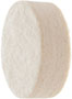 Value Collection 1-1/2 Inch (in) Diameter and 1/2 Inch (in) Thickness Medium Density Unmounted Buffing Polishing Wheel (91070862)