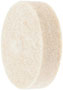 Value Collection 1 Inch (in) Diameter and 1/4 Inch (in) Thickness Medium Density Unmounted Buffing Polishing Wheel (91070896)