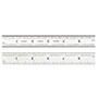 Starrett EDP 52688 - 11-437-1 C607R-6 , 6 Inch (in) Size Graduations Steel Ruler