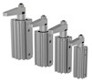 Destaco Pneumatic and 5.22 Inch (in) Height Right Hand Swing Power Clamp