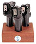 APT 3 Piece 3/4 Inch (in), 1 Inch (in), 1-1/4 Inch (in) Coolant Fed Tri-Dex Indexable End Mill (EMC34)