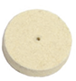Grobet Solid Felt Medium Buff Wheel (17.410)